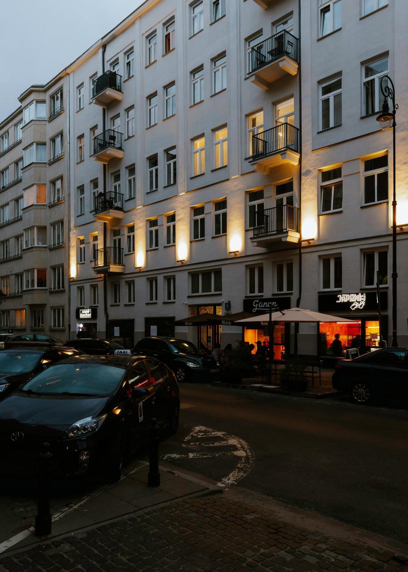 City Garage Apartment - Lwowska 9 Warschau Exterior foto